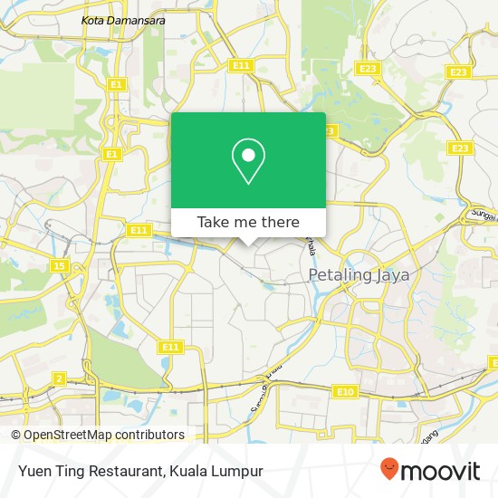 Yuen Ting Restaurant map