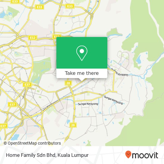 Home Family Sdn Bhd map