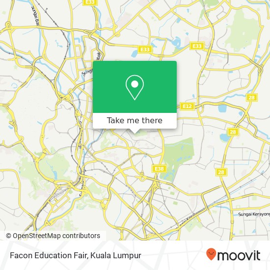 Facon Education Fair map
