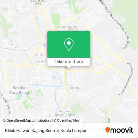 Bagaimana Untuk Pergi Ke Klinik Haiwan Kajang Sentral Di Hulu Langat Menggunakan Bas Atau Keretapi