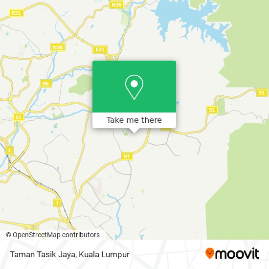Taman Tasik Jaya map