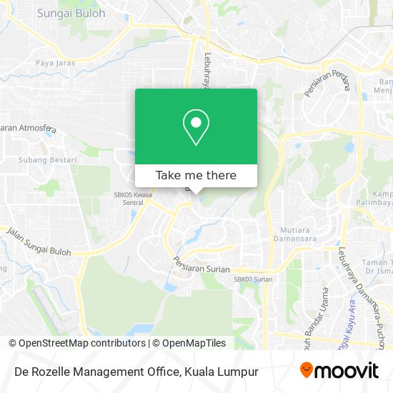 De Rozelle Management Office map