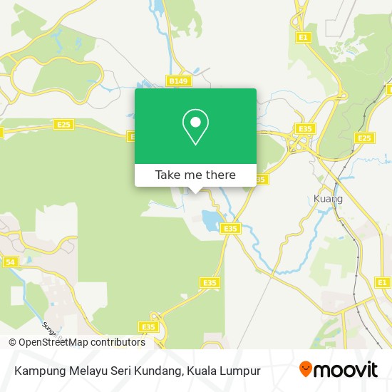 Peta Kampung Melayu Seri Kundang