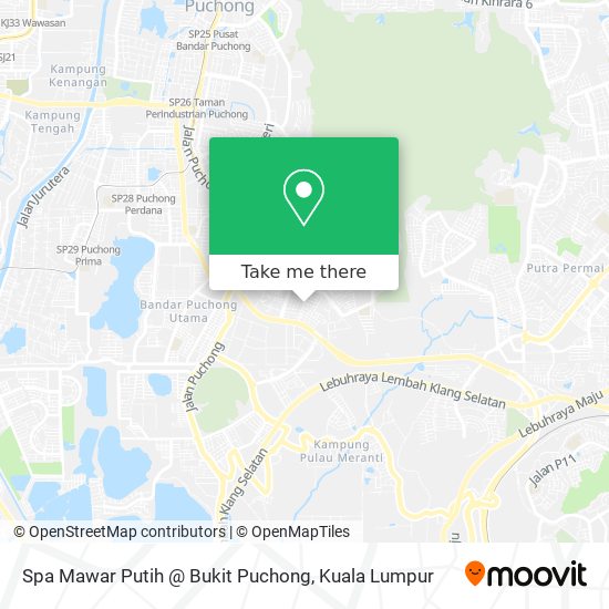 Spa Mawar Putih @ Bukit Puchong map