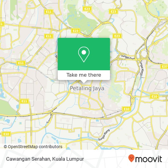 Cawangan Serahan map