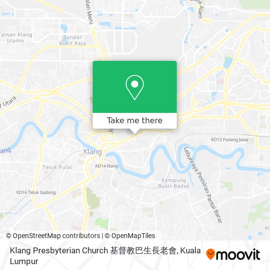 Peta Klang Presbyterian Church 基督教巴生長老會