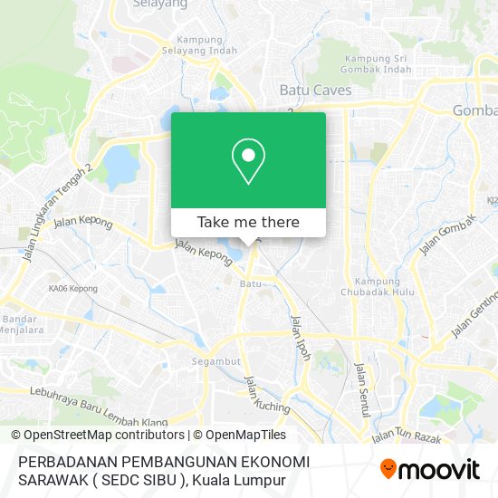 PERBADANAN PEMBANGUNAN EKONOMI SARAWAK ( SEDC SIBU ) map