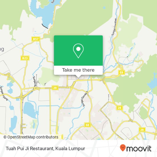 Peta Tuah Pui Ji Restaurant