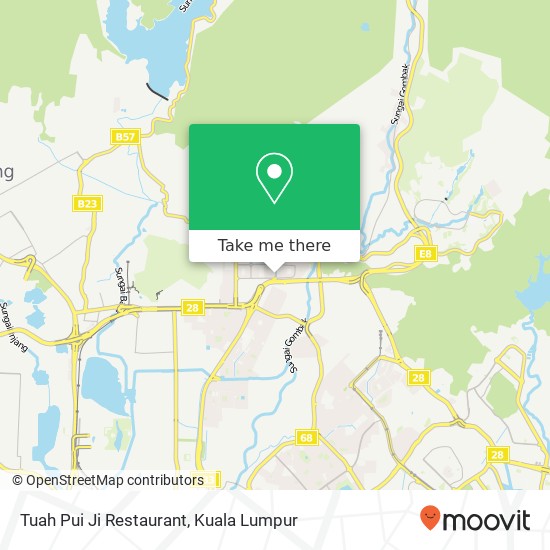 Tuah Pui Ji Restaurant map