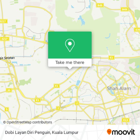 Dobi Layan Diri Penguin map