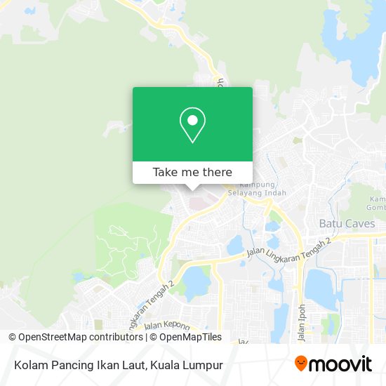 Kolam Pancing Ikan Laut map