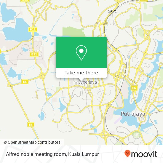 Alfred noble meeting room map