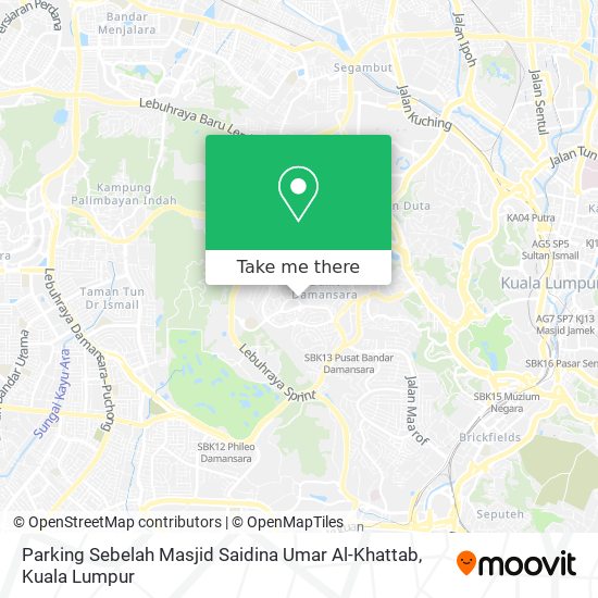 Parking Sebelah Masjid Saidina Umar Al-Khattab map