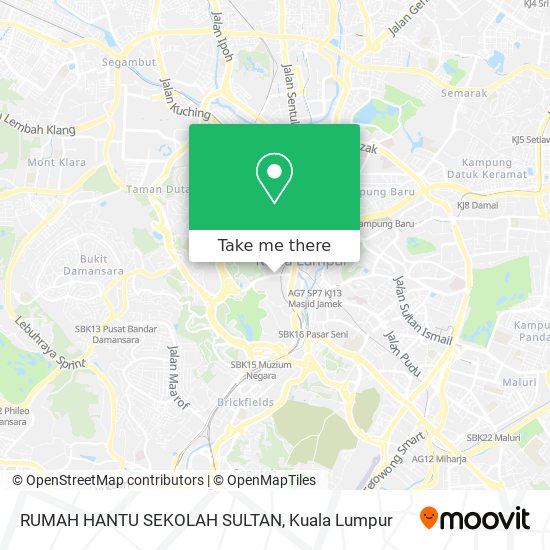 RUMAH HANTU SEKOLAH SULTAN map