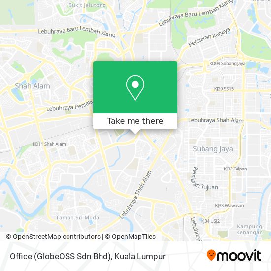 Office (GlobeOSS Sdn Bhd) map