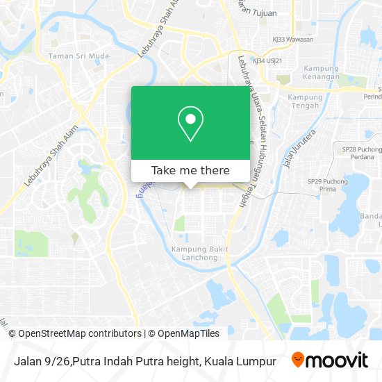 Jalan 9 / 26,Putra Indah Putra height map