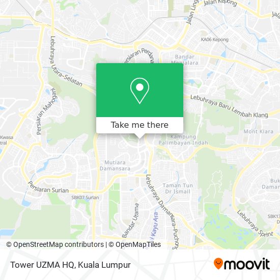 Tower UZMA HQ map