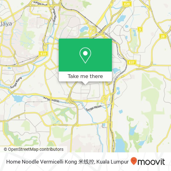 Home Noodle Vermicelli Kong 米线控 map