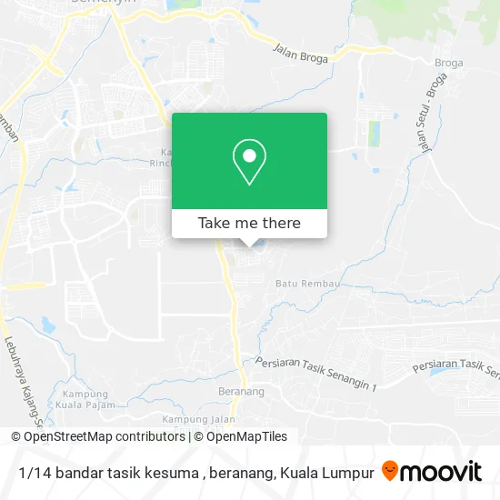 bandar tasik kesuma beranang