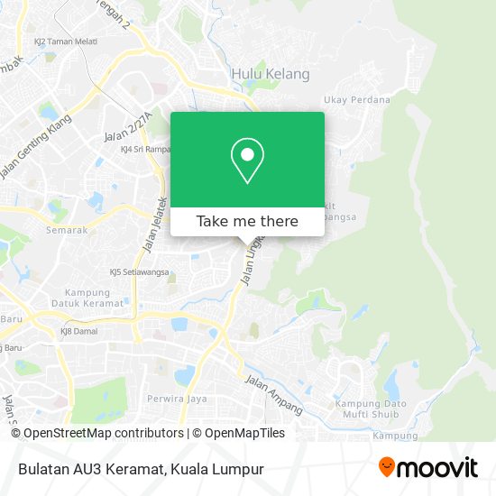 Peta Bulatan AU3 Keramat