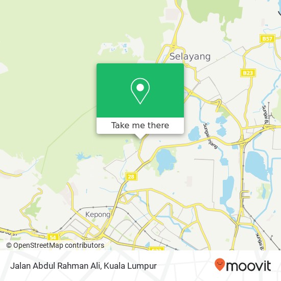 Jalan Abdul Rahman Ali map