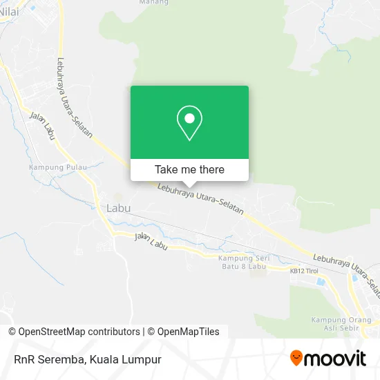 RnR Seremba map