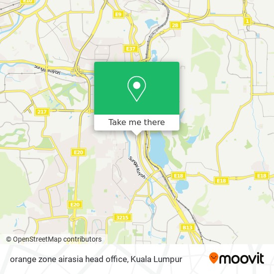 orange zone airasia head office map