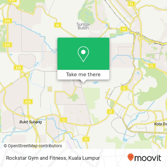 Rockstar Gym and Fitness map