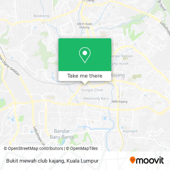 Bukit mewah club kajang map