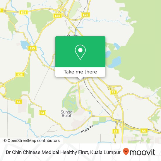 Dr Chin Chinese Medical Healthy First map