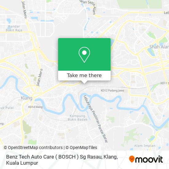 Benz Tech Auto Care ( BOSCH ) Sg Rasau, Klang map
