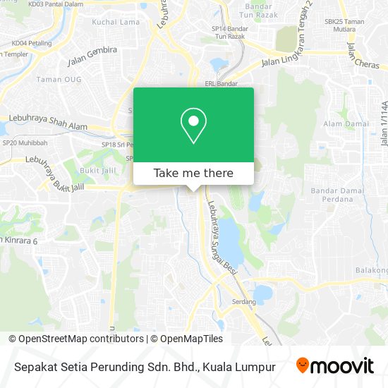 Peta Sepakat Setia Perunding Sdn. Bhd.