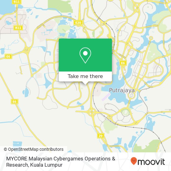 MYCORE Malaysian Cybergames Operations & Research map