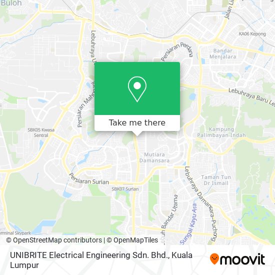 UNIBRITE Electrical Engineering Sdn. Bhd. map