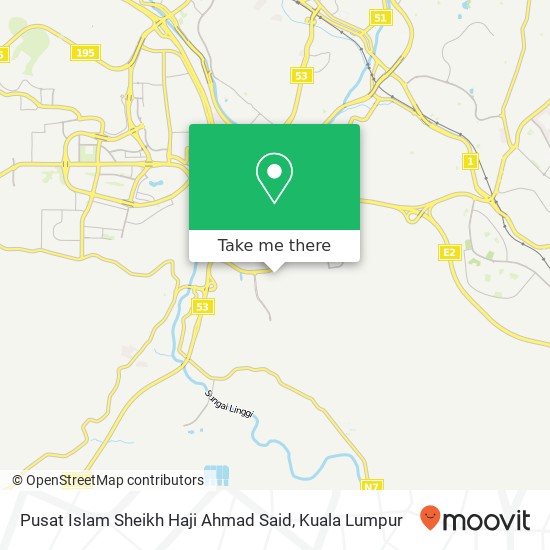 Pusat Islam Sheikh Haji Ahmad Said map