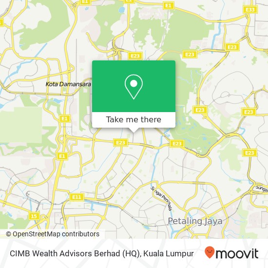 CIMB Wealth Advisors Berhad (HQ) map