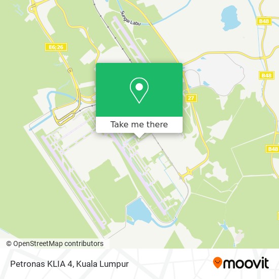Petronas KLIA 4 map