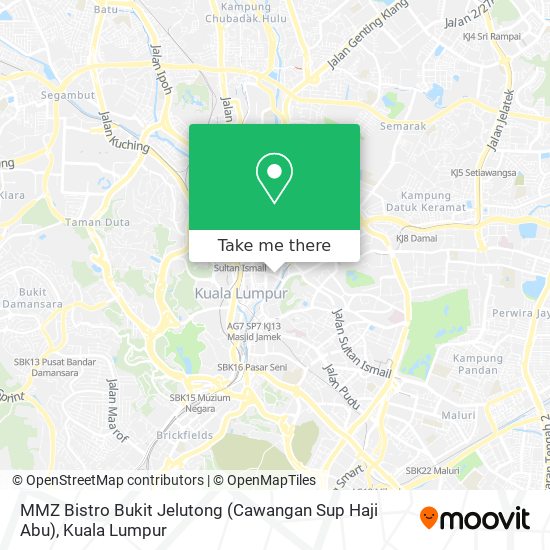 MMZ Bistro Bukit Jelutong (Cawangan Sup Haji Abu) map