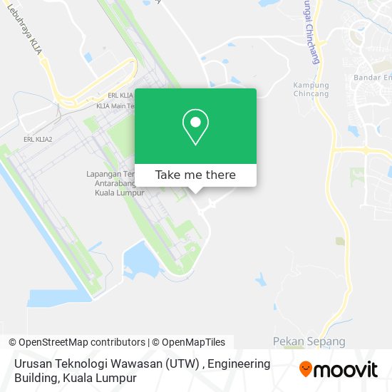 Urusan Teknologi Wawasan (UTW) , Engineering Building map