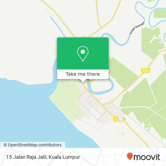 Peta 15 Jalan Raja Jalil