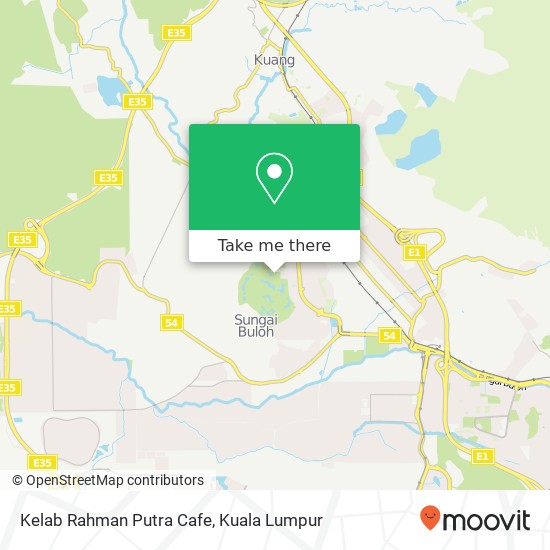 Kelab Rahman Putra Cafe map