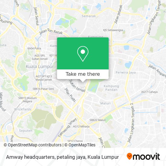 Amway headquarters, petaling jaya map