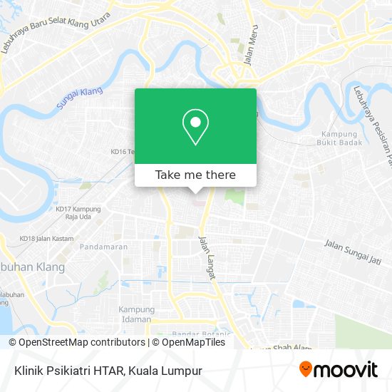 Klinik Psikiatri HTAR map