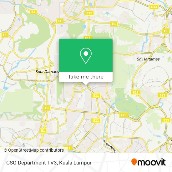 CSG Department TV3 map