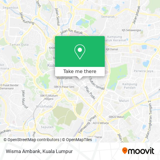 Wisma Ambank map