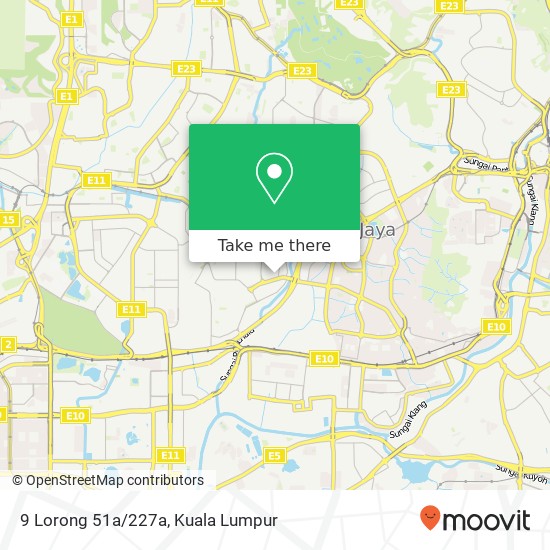 9 Lorong 51a/227a map