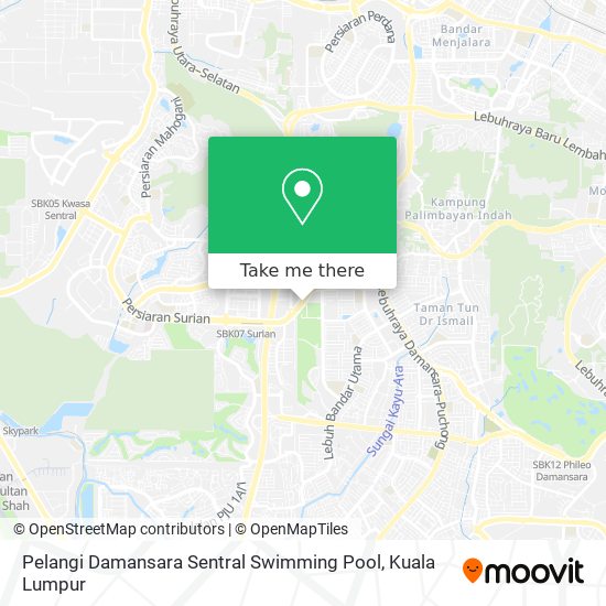 Peta Pelangi Damansara Sentral Swimming Pool