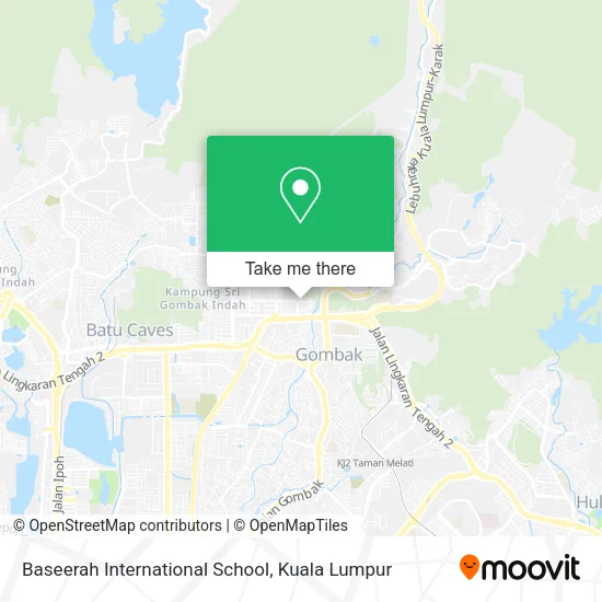 Baseerah International School map