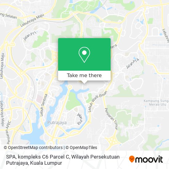 SPA, kompleks C6 Parcel C, Wilayah Persekutuan Putrajaya map