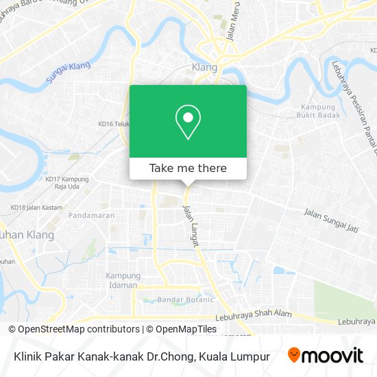 Klinik Pakar Kanak-kanak Dr.Chong map